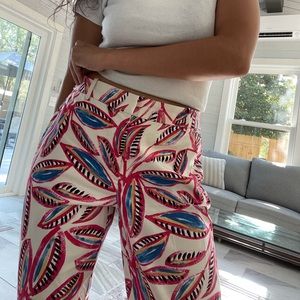 J. Crew Floral Pant